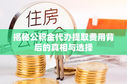 绿园揭秘公积金代办提取费用背后的真相与选择