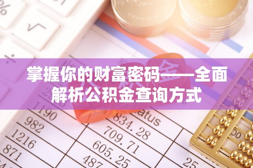 绿园掌握你的财富密码——全面解析公积金查询方式