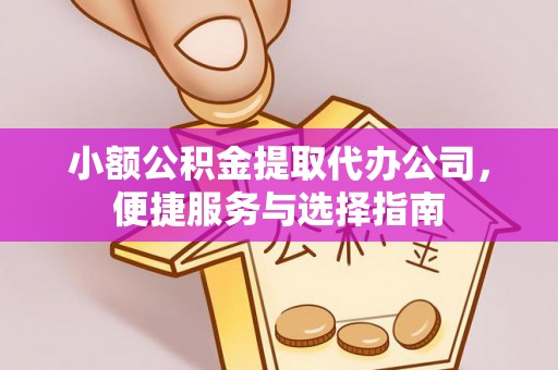绿园小额公积金提取代办公司，便捷服务与选择指南