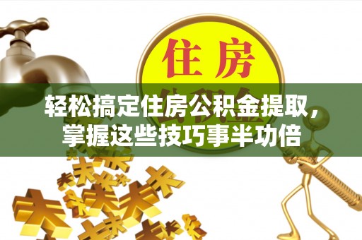 绿园轻松搞定住房公积金提取，掌握这些技巧事半功倍