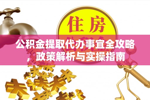 绿园公积金提取代办事宜全攻略，政策解析与实操指南